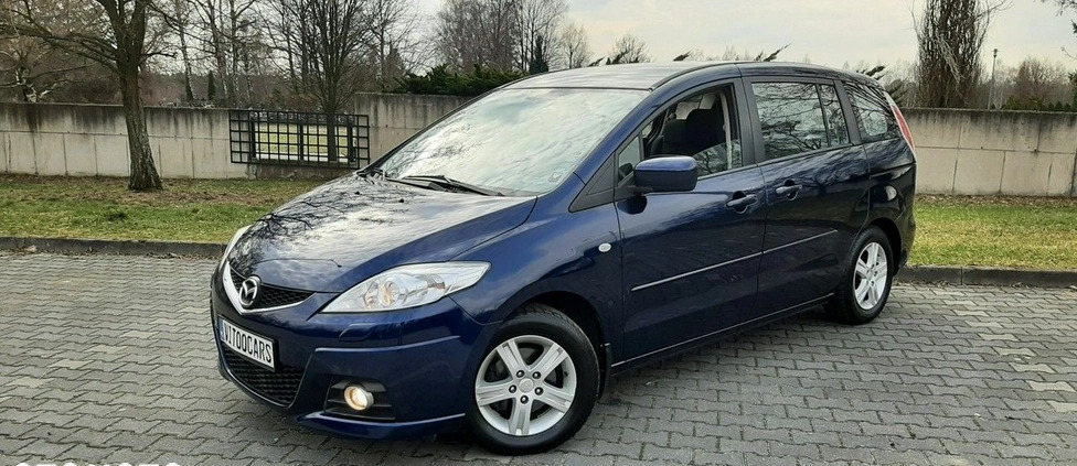 Mazda 5 cena 15400 przebieg: 211000, rok produkcji 2008 z Tuczno małe 562